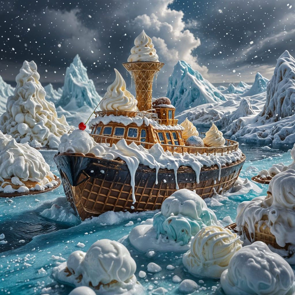 Frozen Treat Voyager  by @Gucky