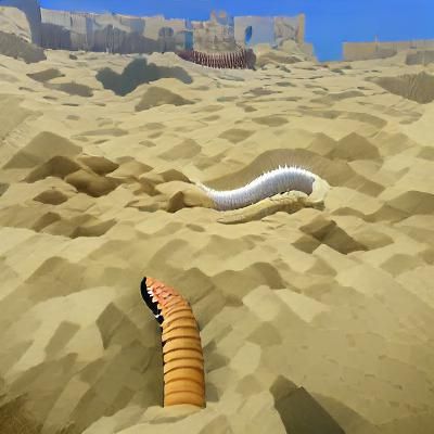 giant sand worm