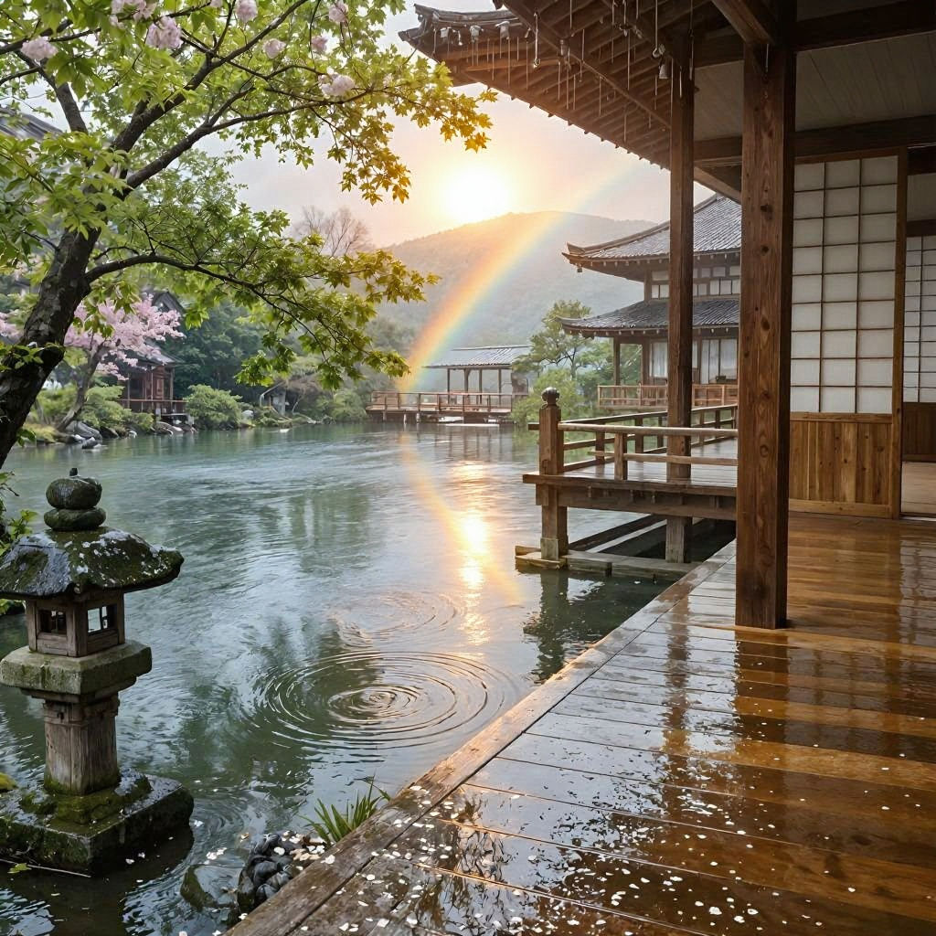 A Moment Between Raindrops  by @NoFear