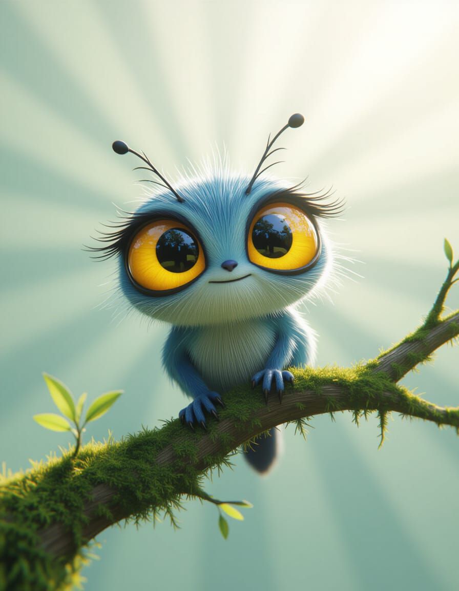 “It gleamed like a lantern born of silence.”