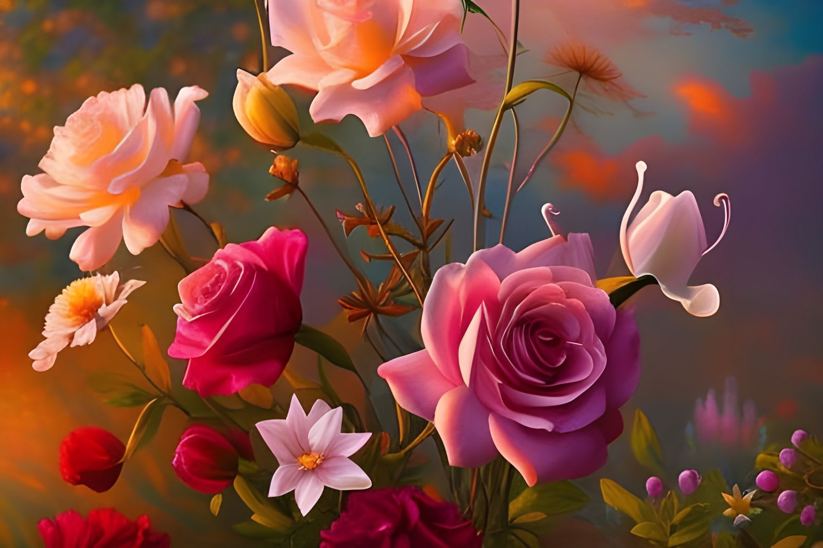 Roses ...  by @Thermopyle