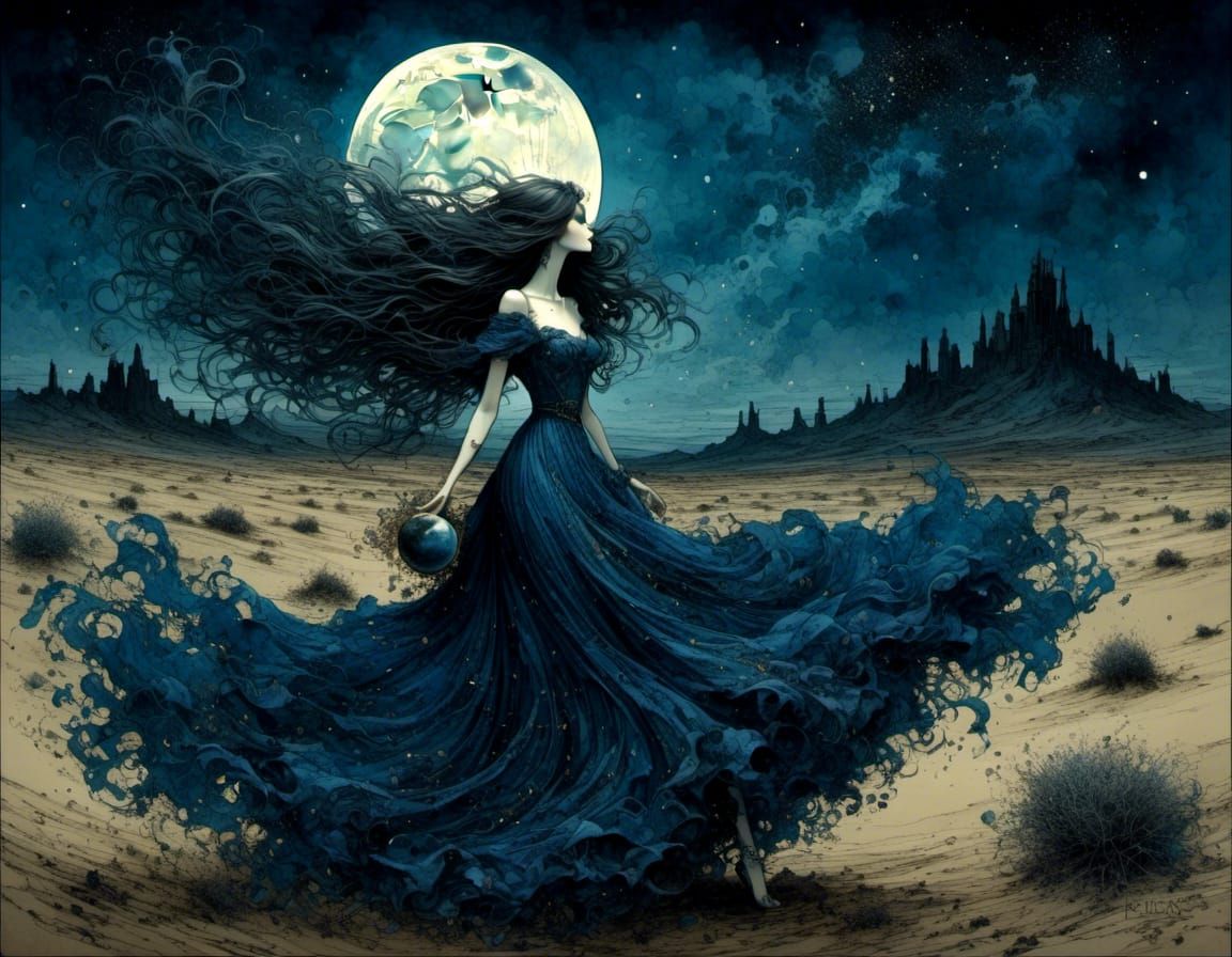 Midnight Blue  by @Nihilistic Jawbreaker