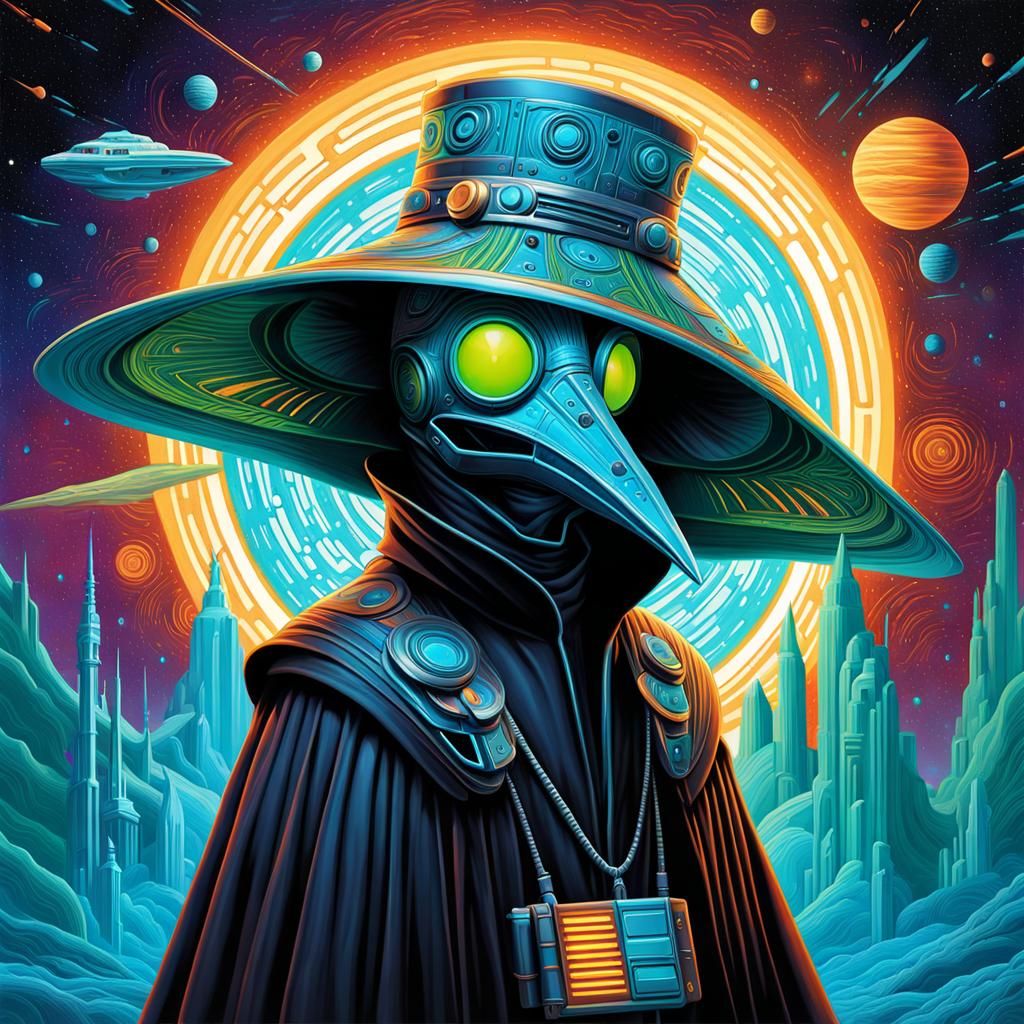 Futuristic Plague Doctor