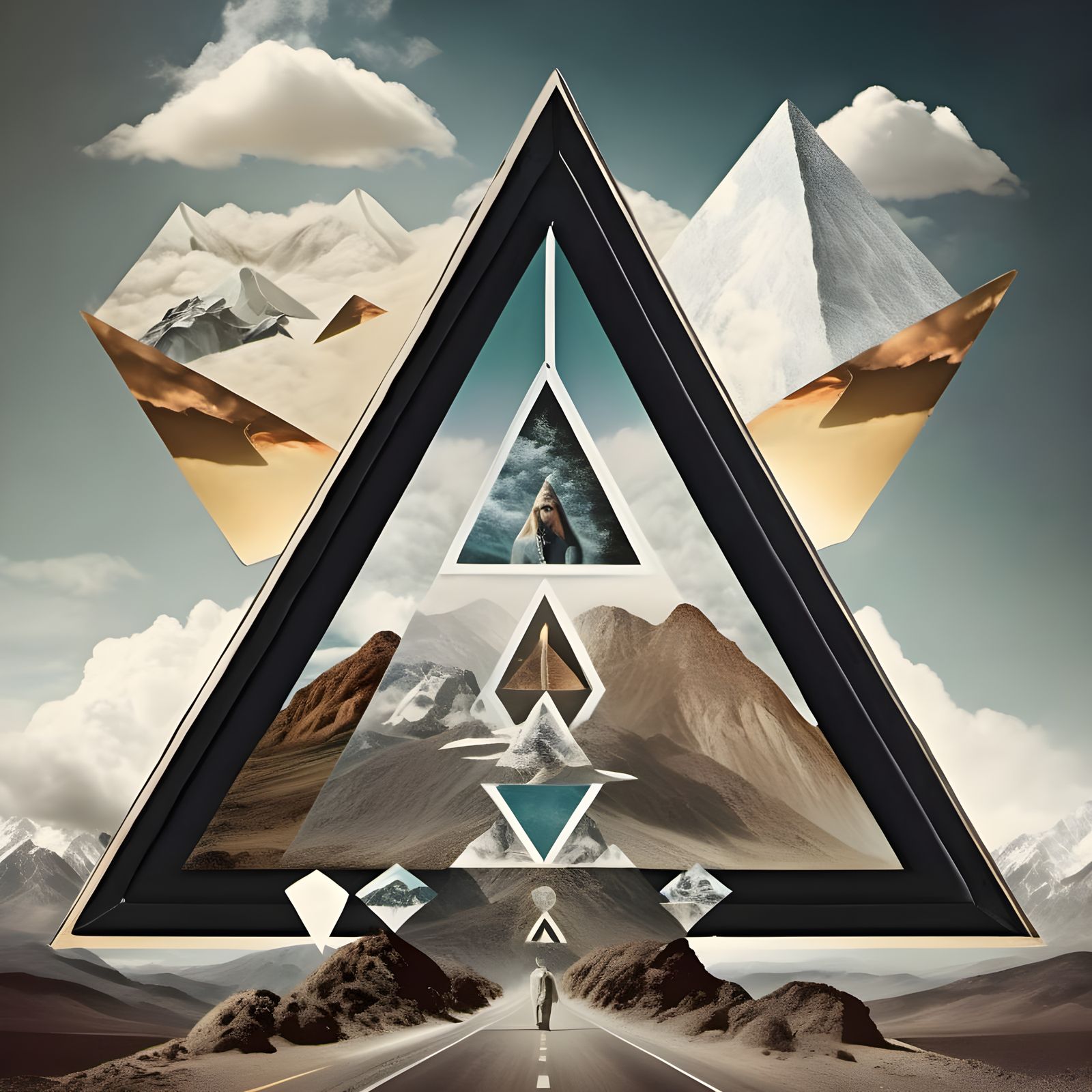 Surreal Triangles