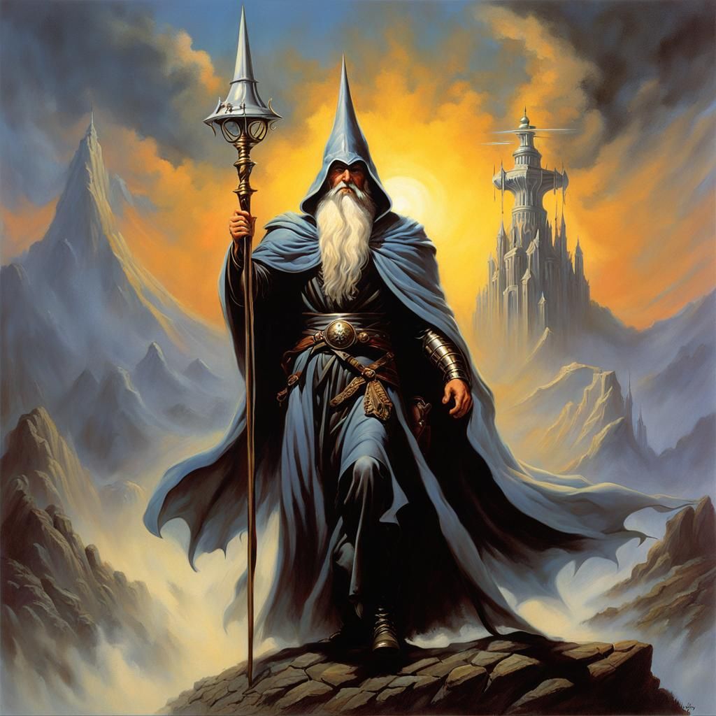 The Wizard  by @dariusXL