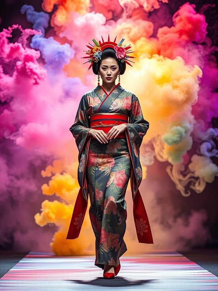 Fashionable Geisha  by @JeepBB