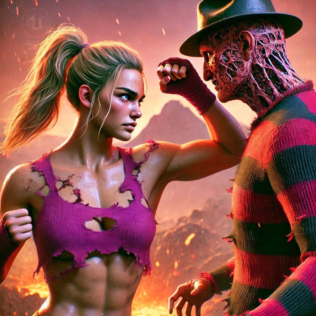 Cassie Cage vs Freddy Krueger