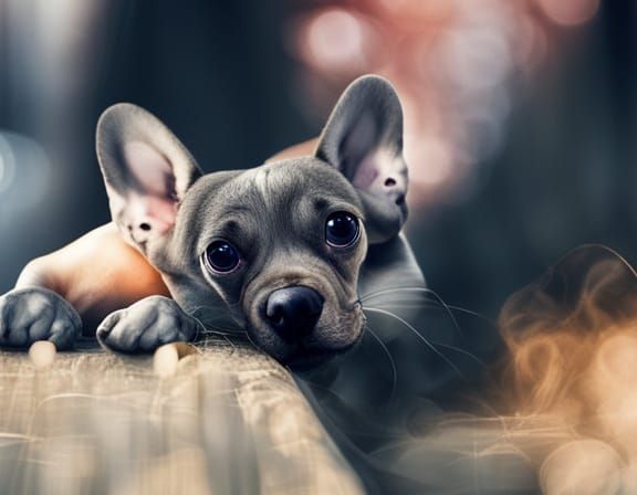 Scary dog staring into your soul - AI Generated Artwork - NightCafe Creator