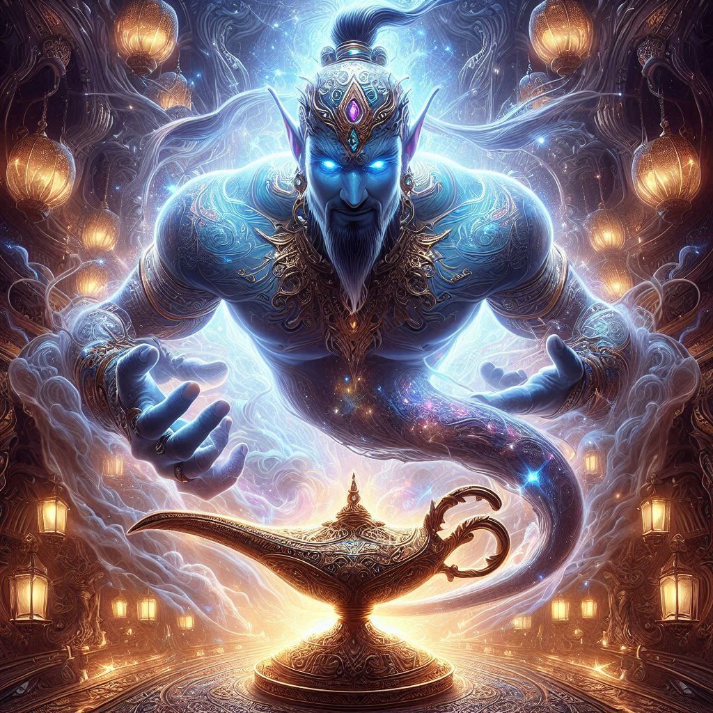 The Enchanted Djinn: A Tale of Magic and Mystery  by @Artless