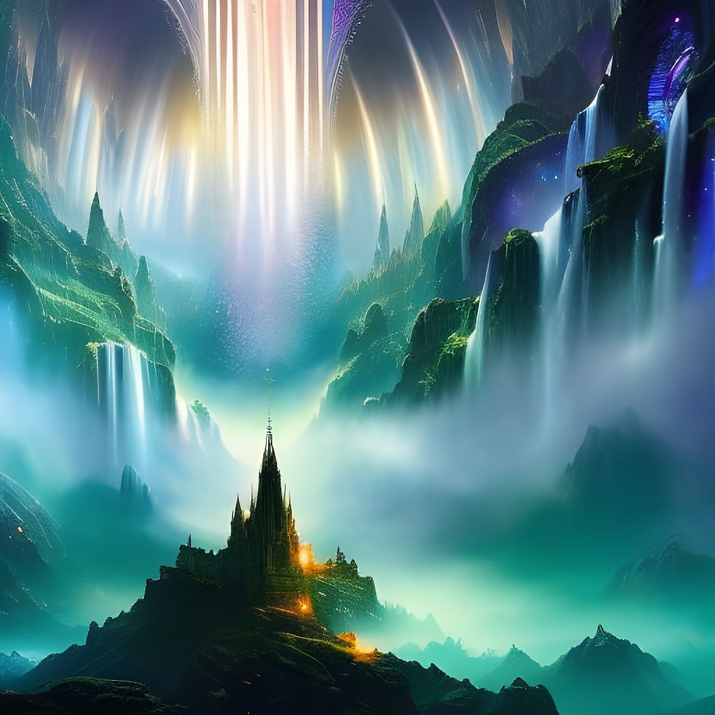 mystical temple world - AI Generated Artwork - NightCafe Creator