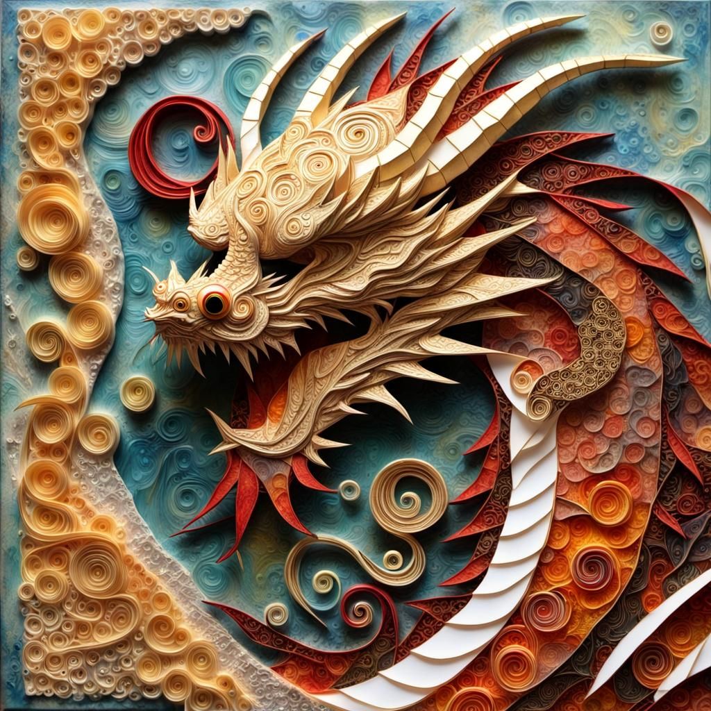 The Red Dragon - AI Generated Artwork - NightCafe Creator