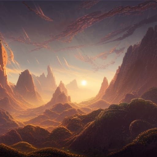 Fantasy landscape