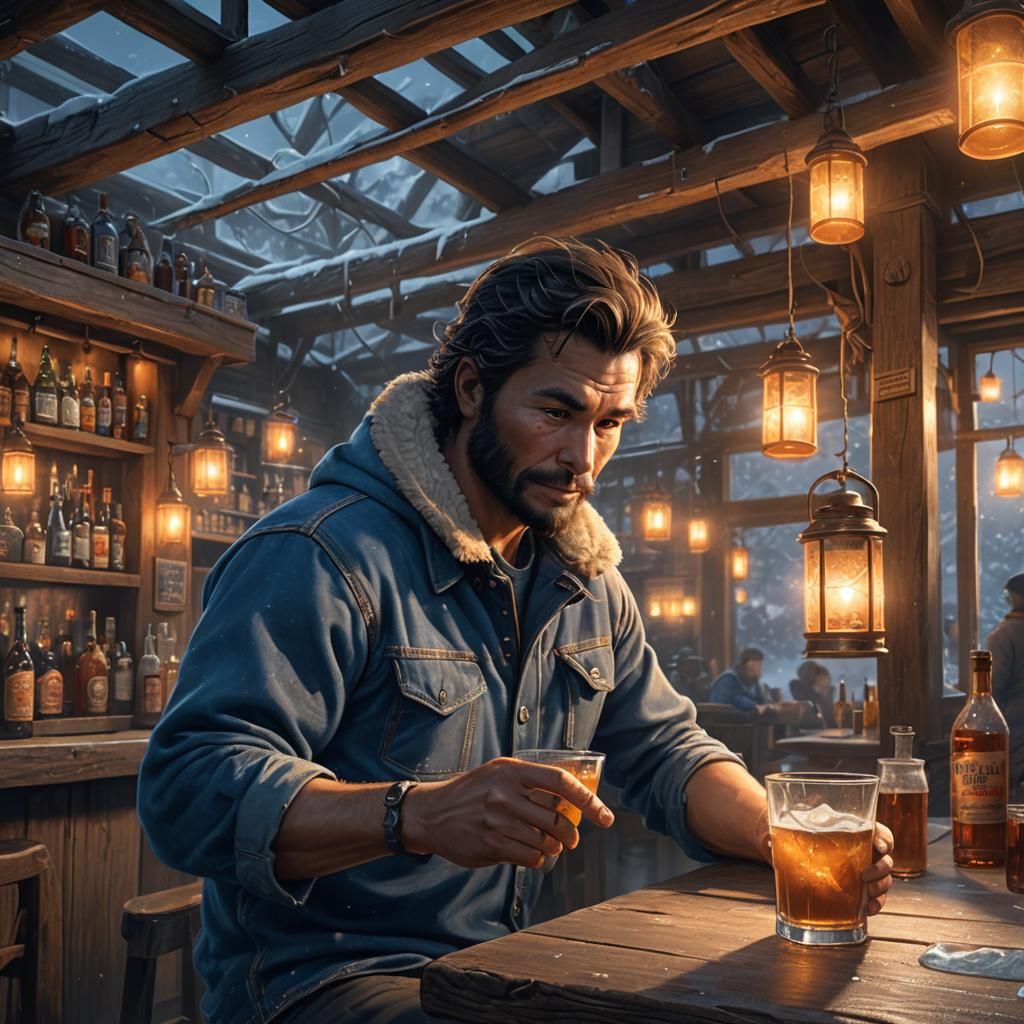 Qumalu (Uktena) is drinking heavily in hopes of calming the ...