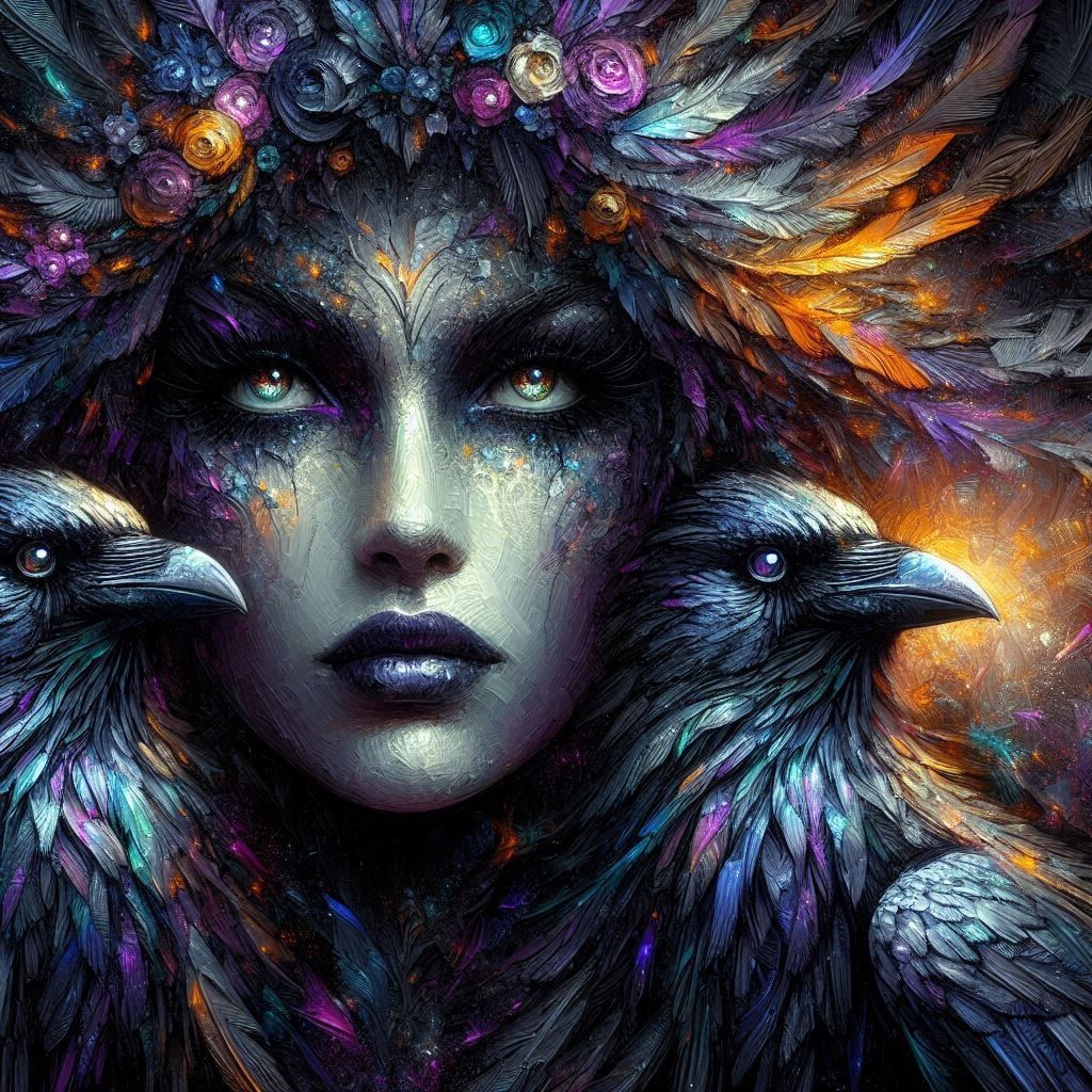 Goddess of Ravens