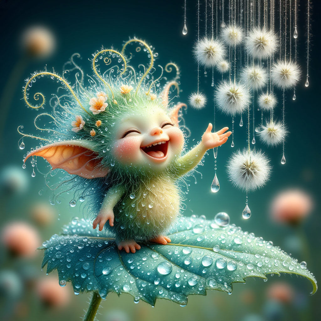 The morning is smiling