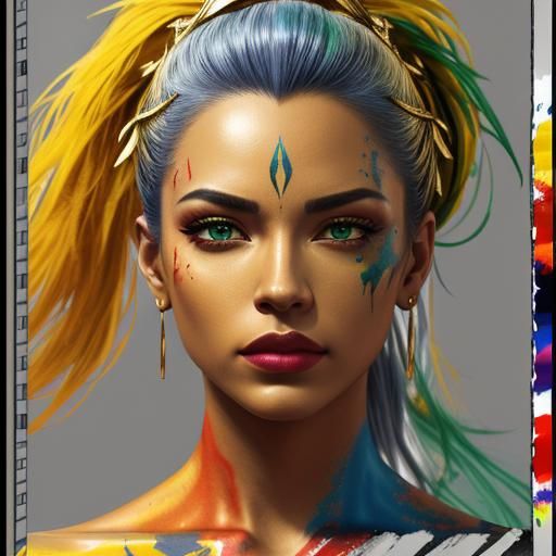 high resolution, cinematic, realistic skin, sharp details, s...