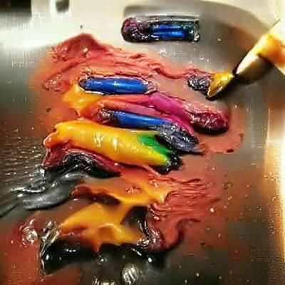 Melting Crayons