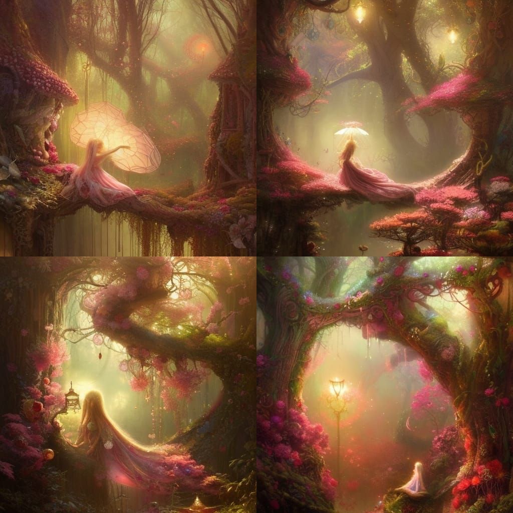 Polishing her wings 🧚‍♀️