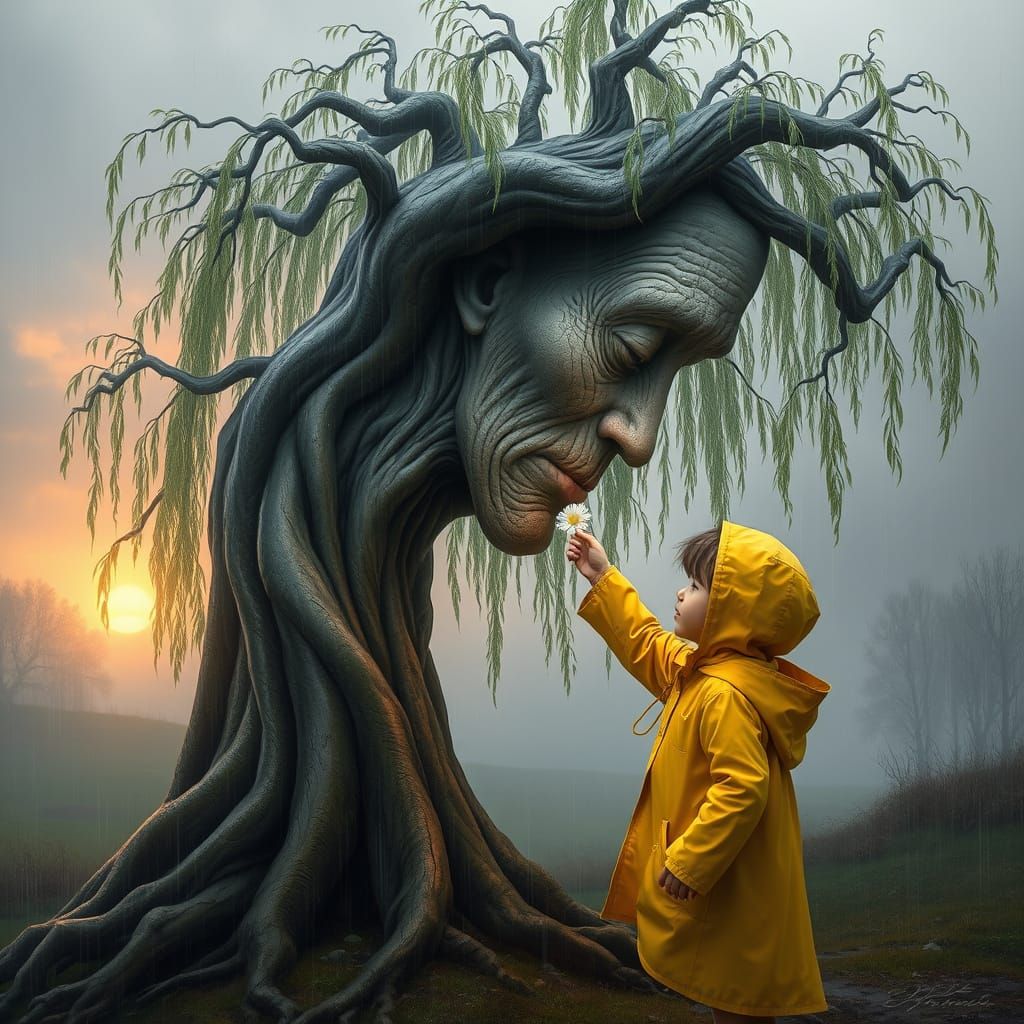 The Old Weeping Willow!  by @Kimber