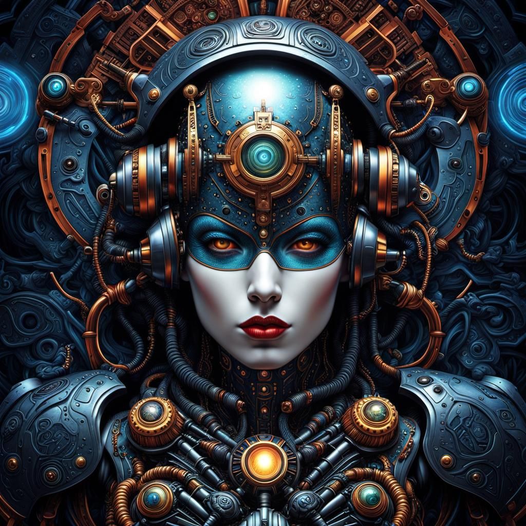 Cyborg - AI Generated Artwork - NightCafe Creator