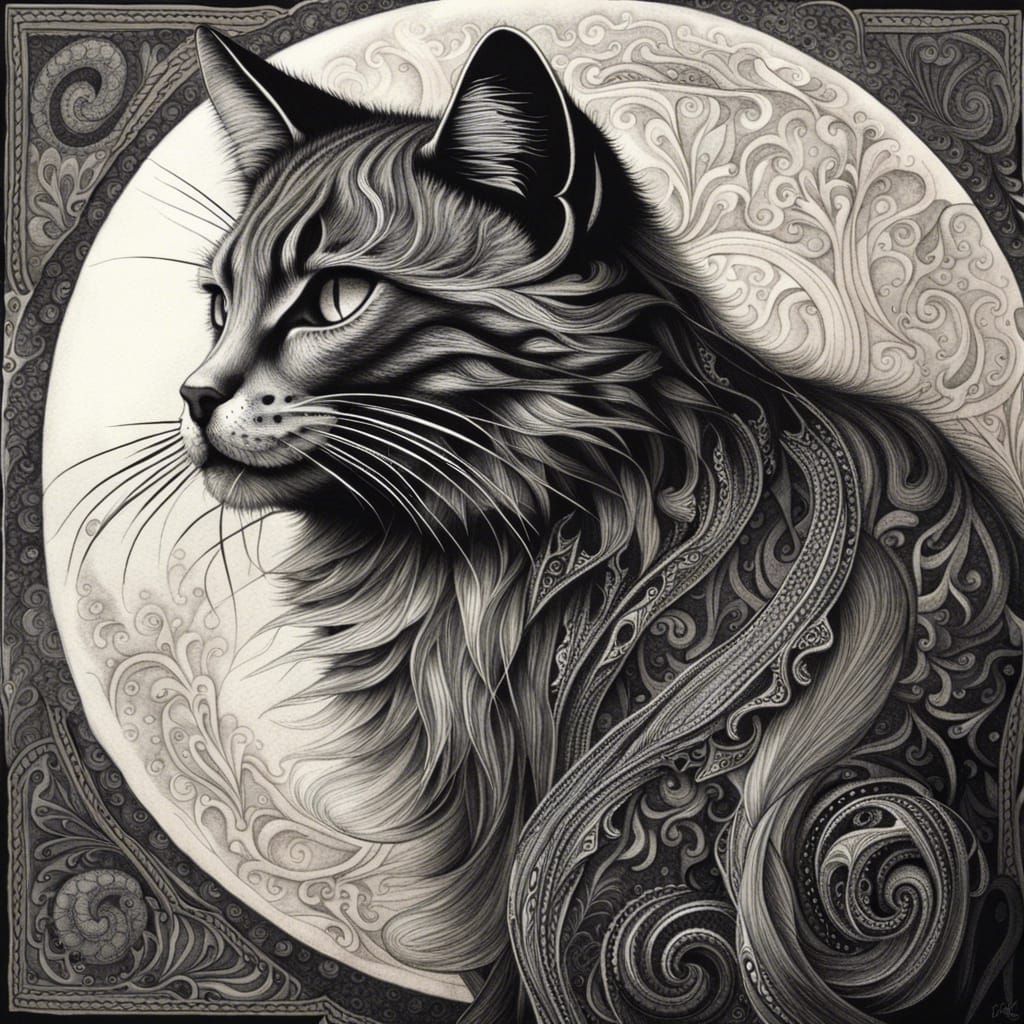 just a cat  by @Papai Julia 