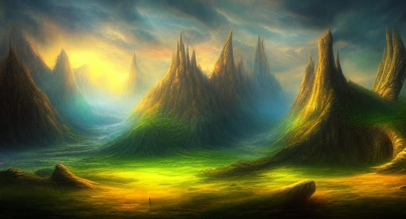 fantasy artwork landscape