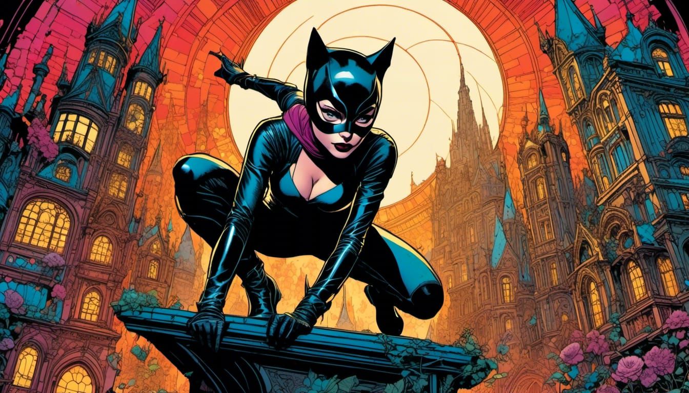 Catwoman  by @FREEQ-AI