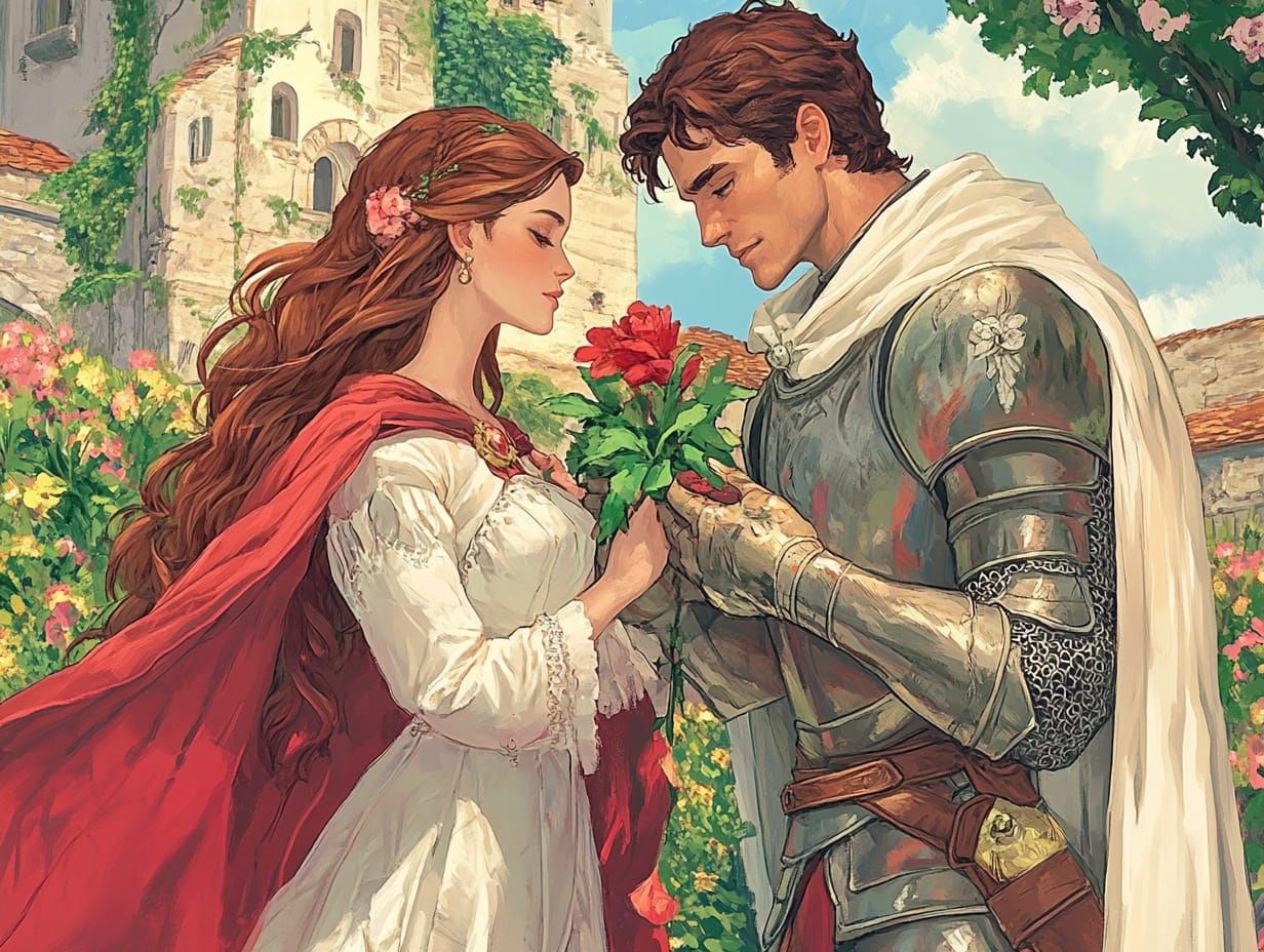 A Flower For His Lady