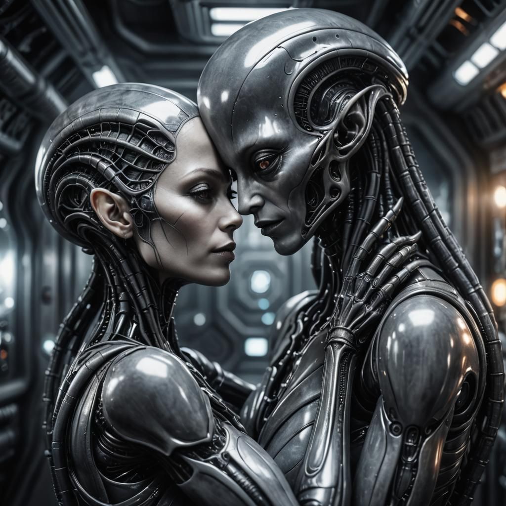 Space couple  by @Philemon