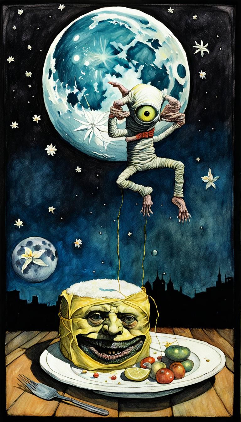Moon charged cheeses