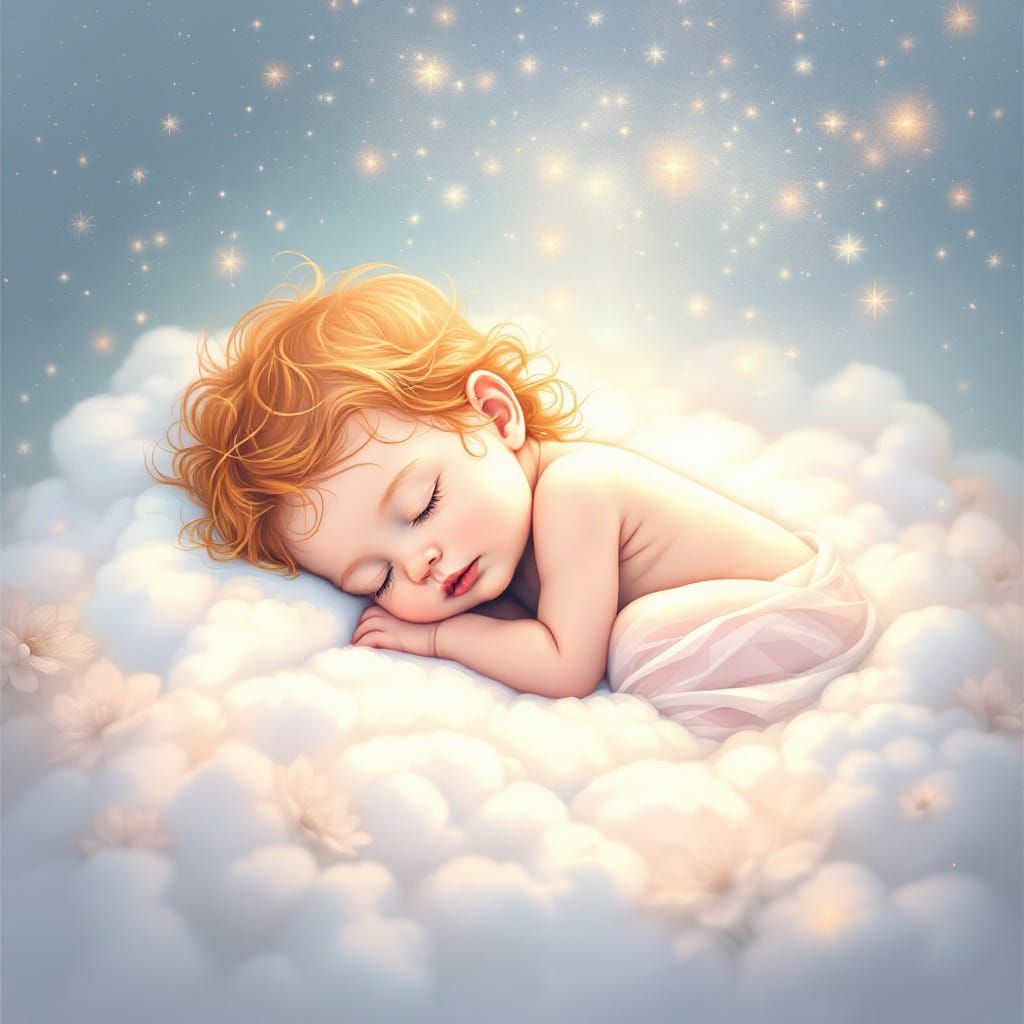 Basic line drawing as if from a colouring book of a peaceful, tender