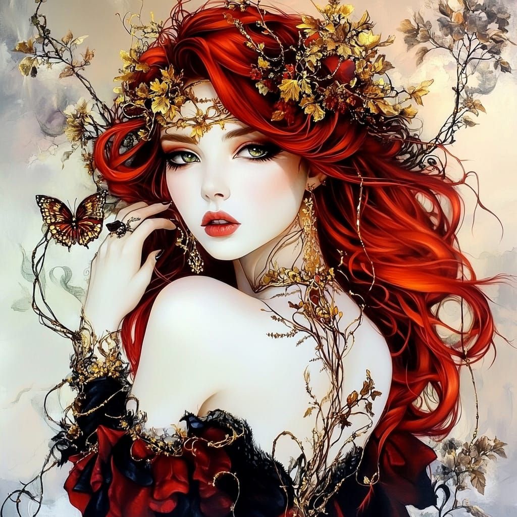 Bohemien portrait  by @Franciska