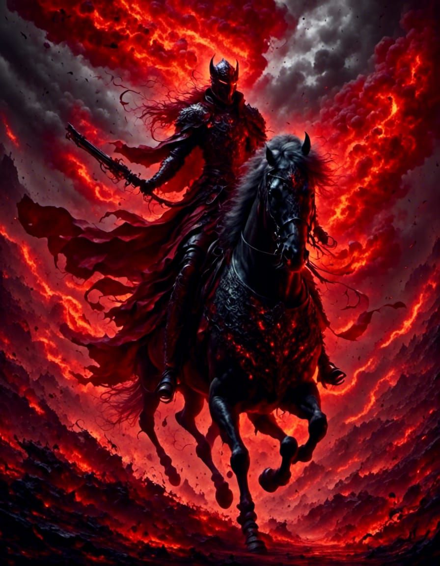 Demonic Gunslingers Clash with Angels in Dystopian Future