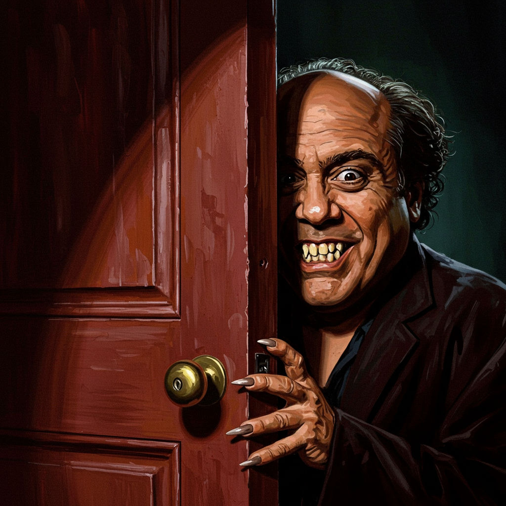 Danny DeVito Lurking and creepy