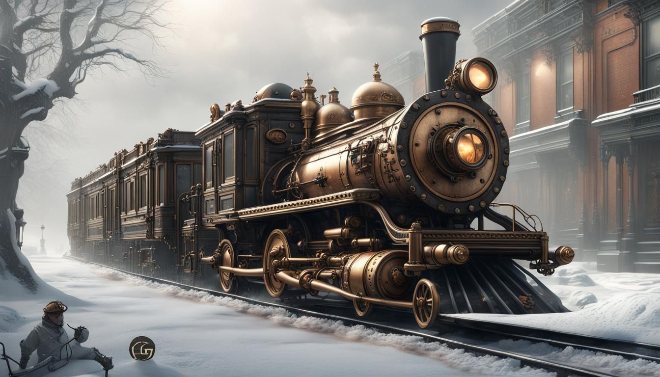 Steampunk Blizzard   by @Charlotte