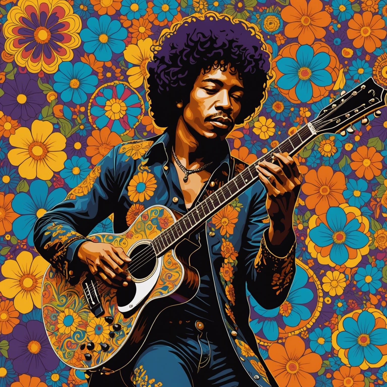 Jimmy Hendrix  by @Crashenti01