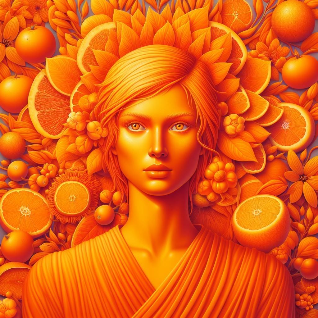 The Personification of Orange