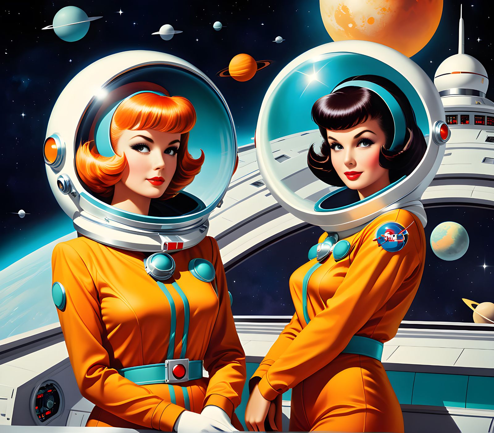 Space Girls!