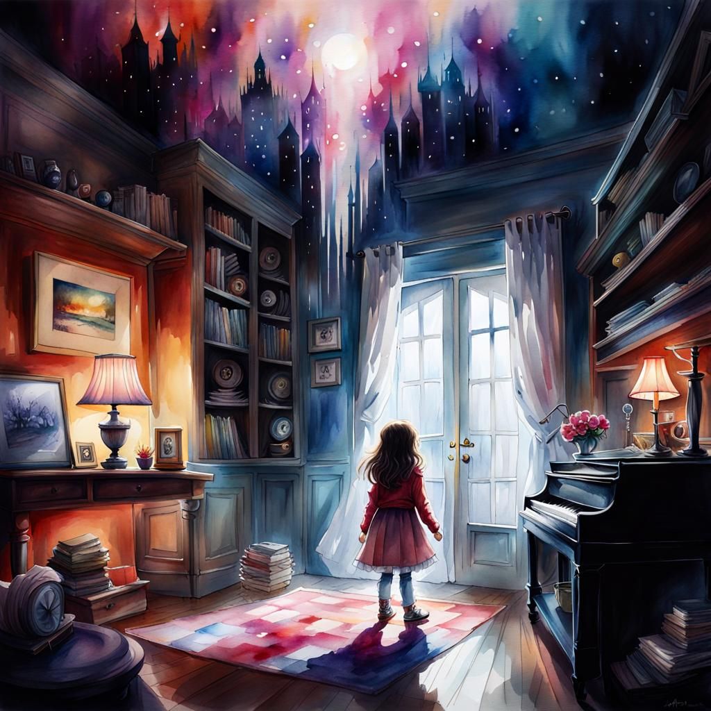 Scintillating Poltergeist   by @Lulu