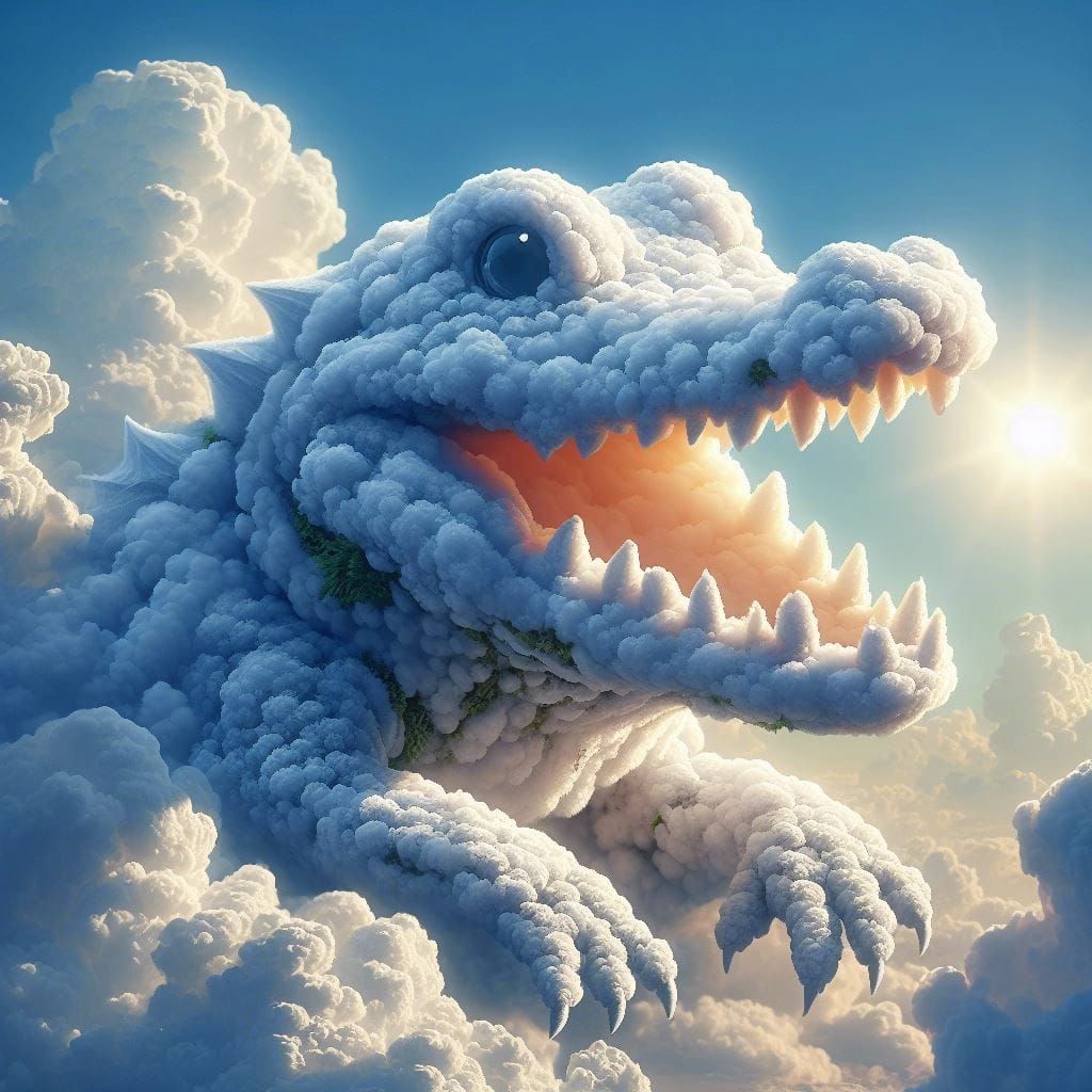 Cloud Baby Crocodile