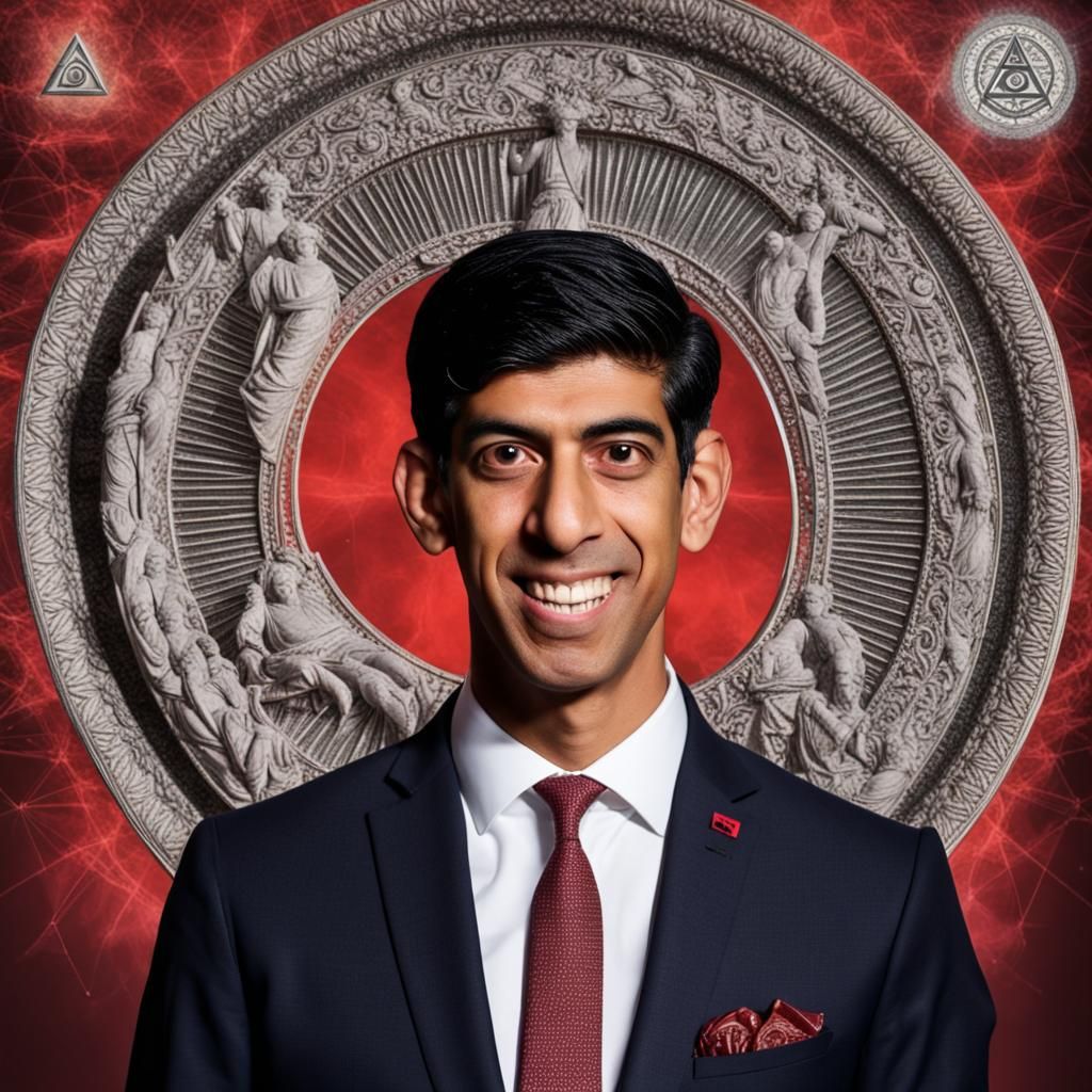 Rishi Sunak attempts to join the Illuminati - AI Generated Artwork ...