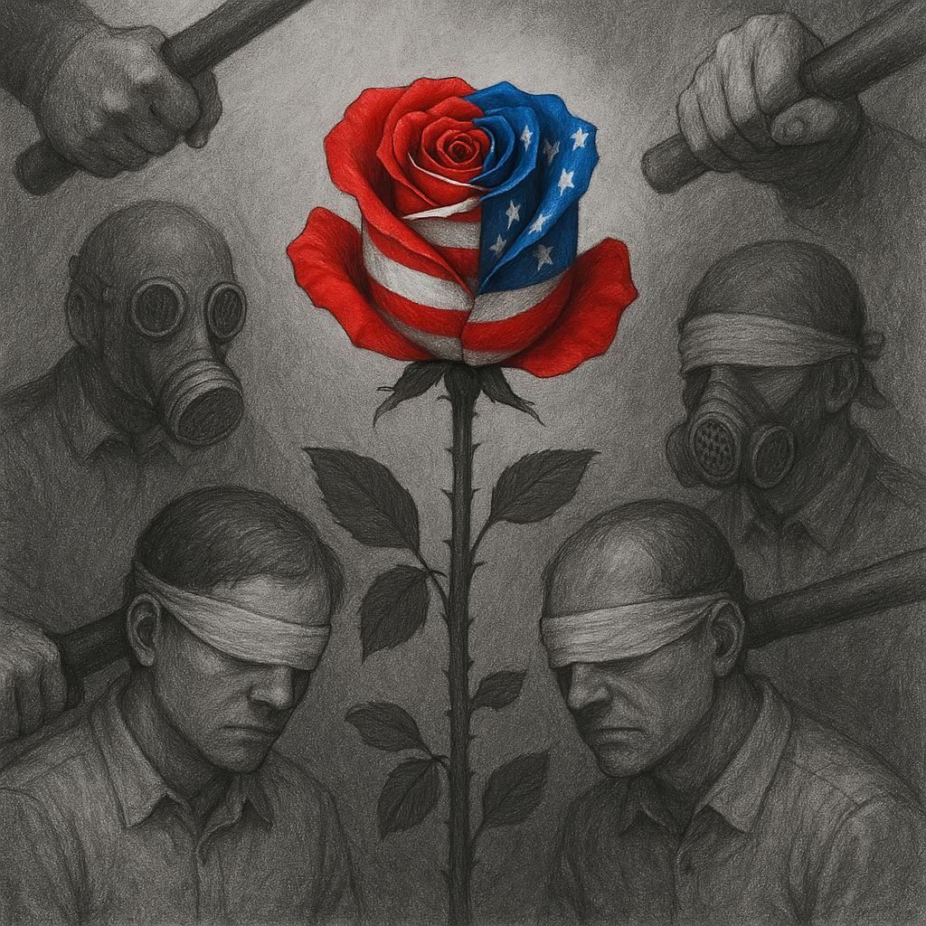 American Flowers Have Throns