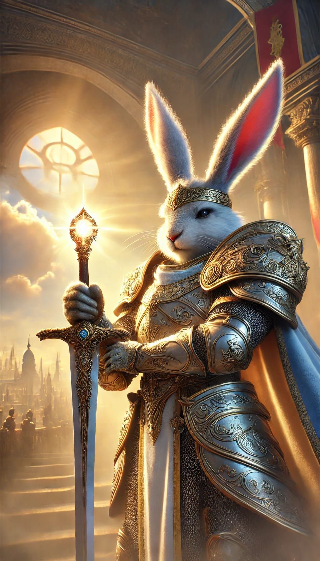 Harengon Adventurer: The Noble Paladin