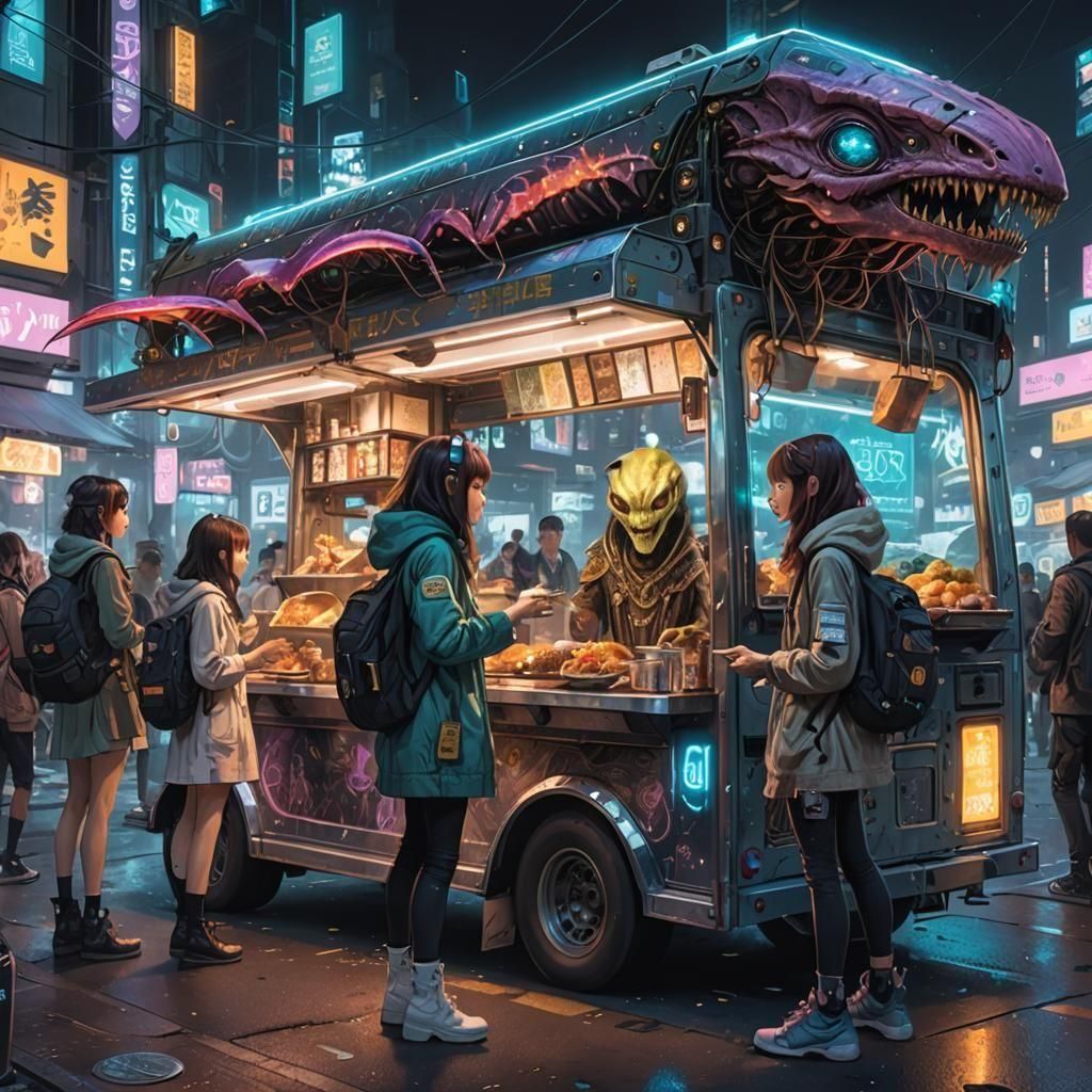 Alien Food Truck