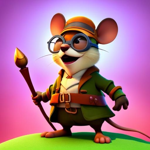 Furry explorer