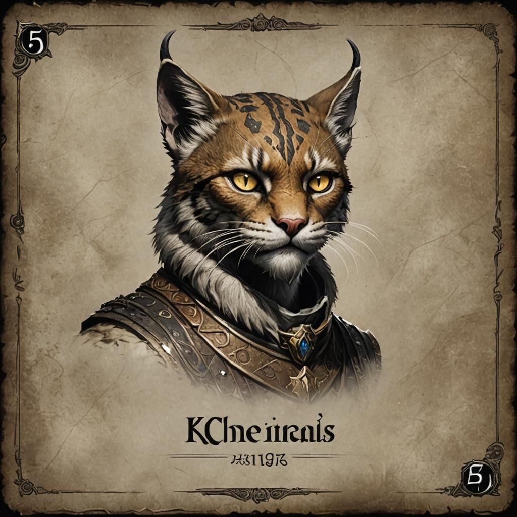 new 5 cost khajiit creature rare level card with keyword stealing
