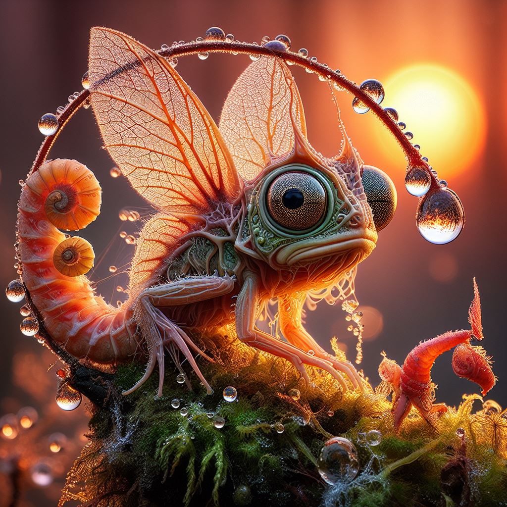 The Exceedingly Rare Tail-Dripper Froggish From Planet "Soggyboggle"!!!!!!