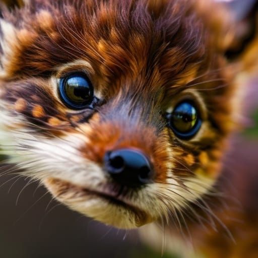 Baby Weasel - AI Generated Artwork - NightCafe Creator