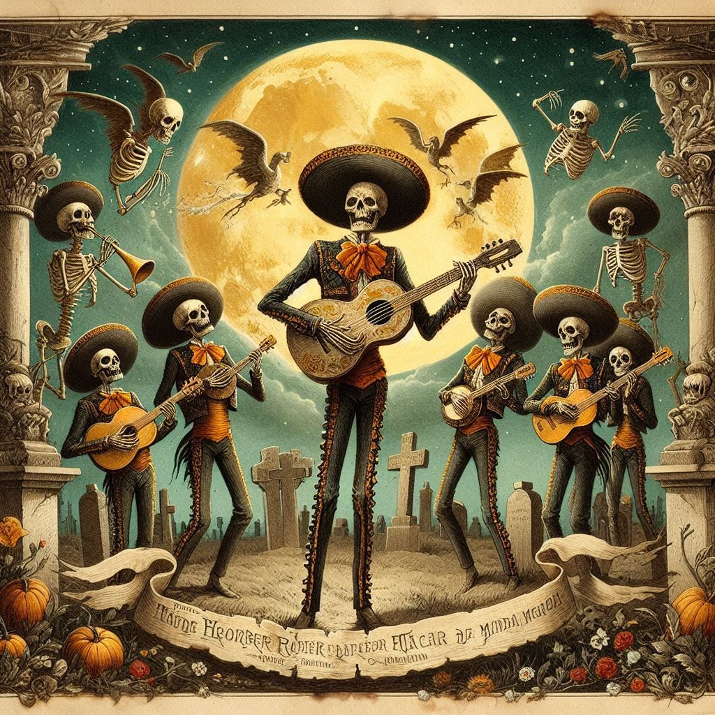 Skelly Goes Mariachi!
