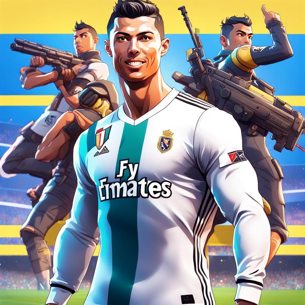 cristiano ronaldo has a fortnite skin

